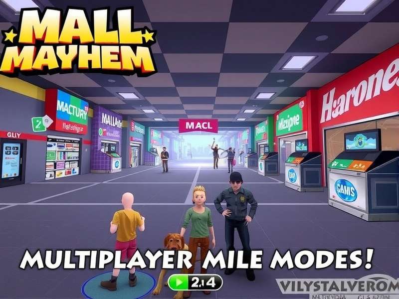 Mall Mayhem Gameplay Screenshot